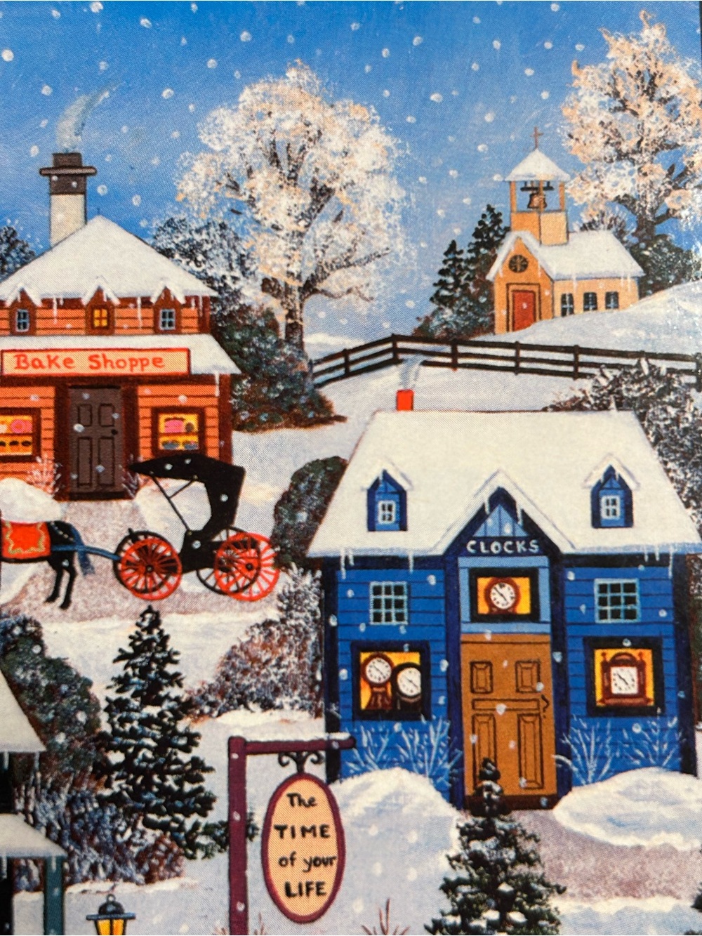 Winter Village 550-Piece Jigsaw Puzzle - Picture 3 of 4
